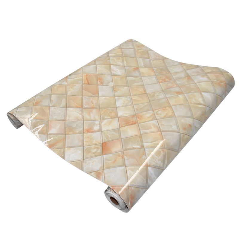 整体橱柜垫厨房竈台面防油贴纸自粘加厚大理石纹抽屉垫防水防潮垫