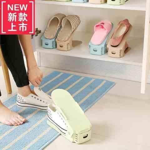 小鞋架子a塑料简易家用经济型衣柜宿舍寝室客厅门口多层收纳置物