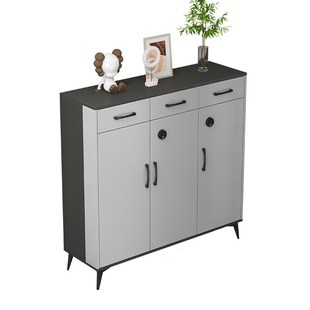 带锁鞋柜家用门口楼道密码锁室外过道电梯L口走廊门外柜可锁定制