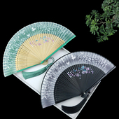6寸扇子折扇中国风女式 古风流苏古典H汉服旗袍夏日随身折叠小竹扇