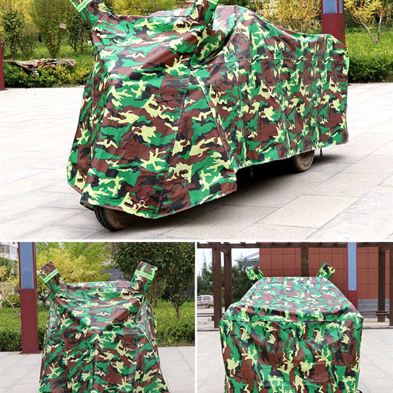 电动三轮车衣防雨防水防晒隔热加厚雨披摩托O车通用代步车遮雨车