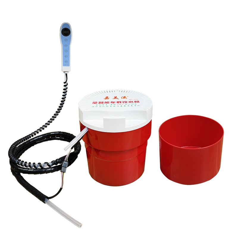 车载饮水机24V货车专用两件式隐藏款冷热两用车用烧水器.智能烧水