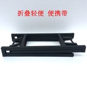 简易折叠桌架长方形桌腿家用y弹簧桌腿支架双层会议桌架子办公桌