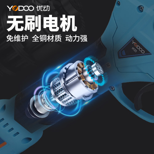 电动剪刀果树充电式修剪树枝锂电池园艺剪子修枝剪树剪Z刀剪枝神