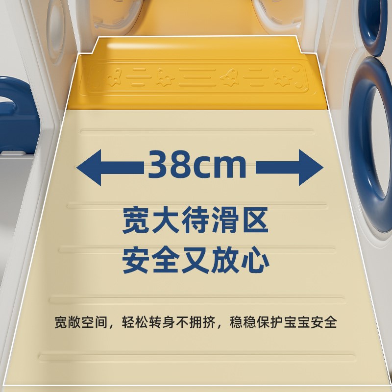 儿童滑滑梯室内家m用小型宝宝滑梯折叠多功能小孩玩具家庭游乐场
