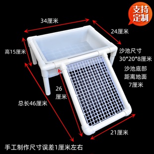 烏龜曬臺爬臺烏龜產(chǎn)蛋池躲避洞龜缸深水龜曬臺浮島大烏龜曬臺爬坡