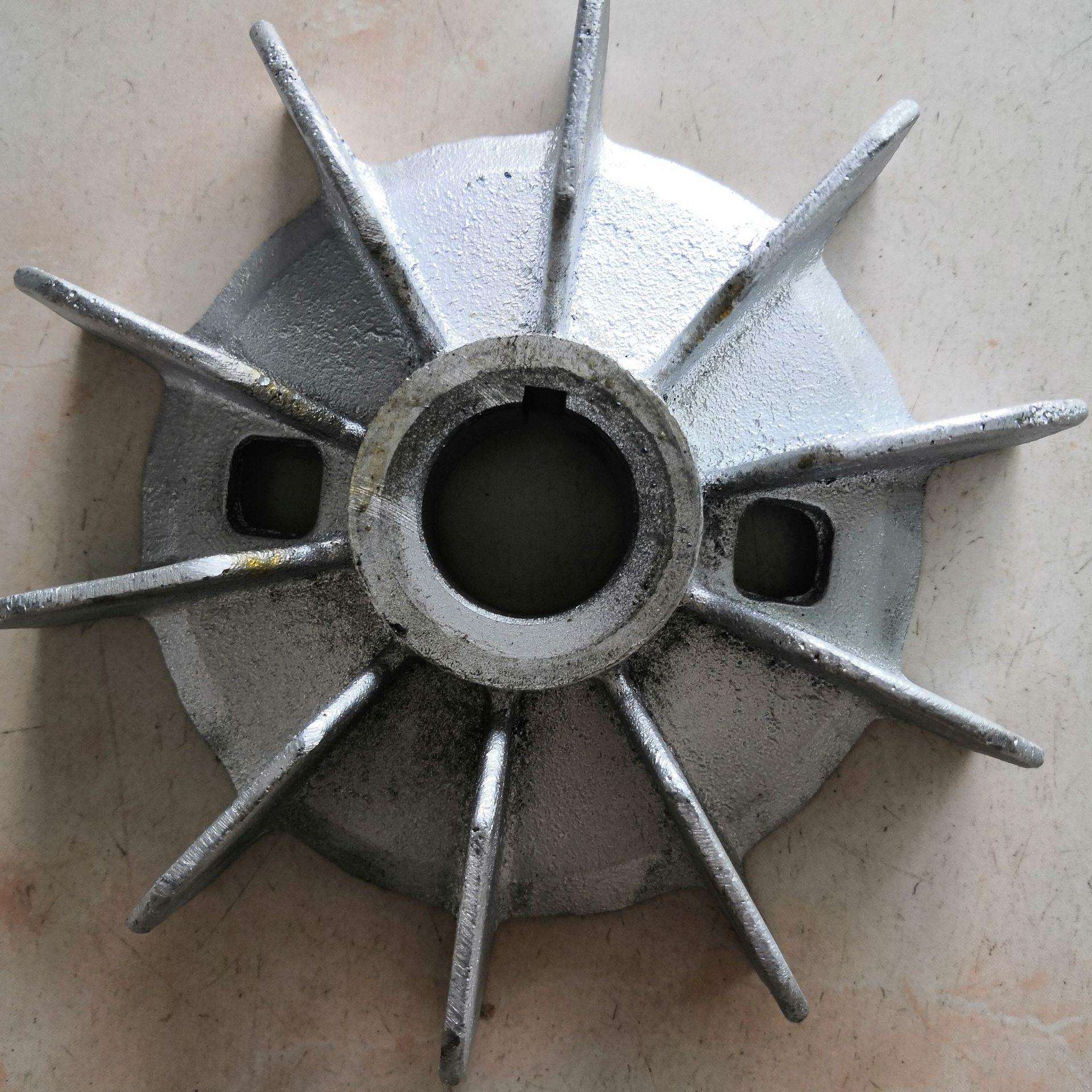 电机散热风扇叶电机铝风叶ABB电机铝风叶M2JA100L4A 100-4.6P