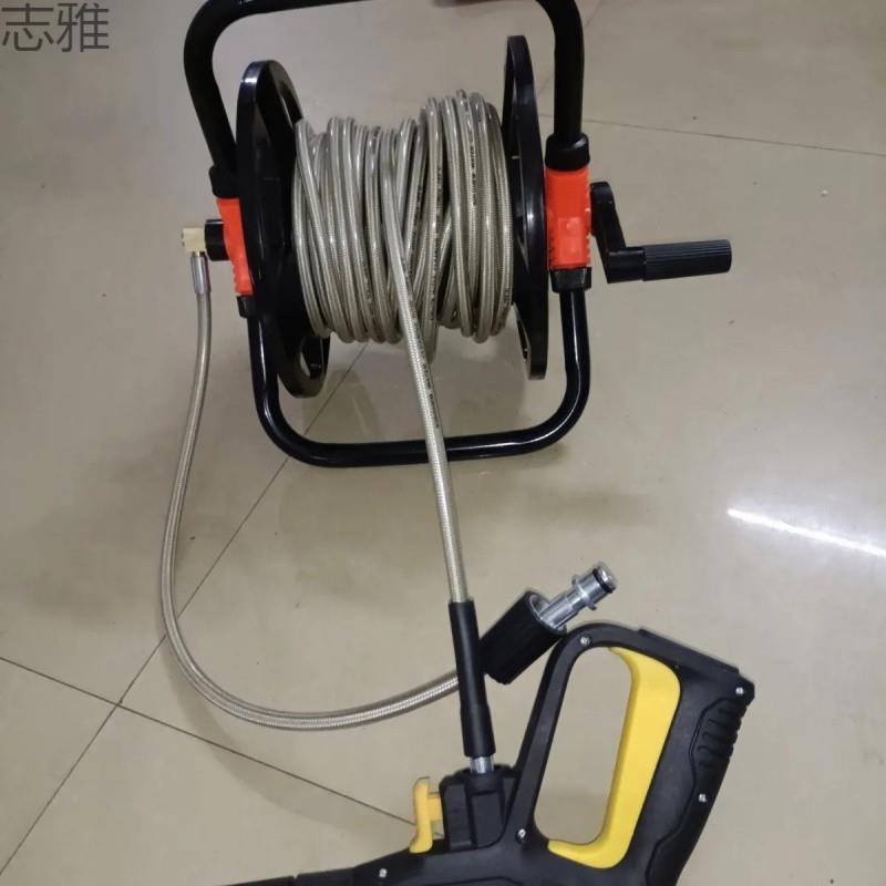 洗车机高压管便携式手摇卷管器管子收纳架收卷器卷盘器水管收卷盘
