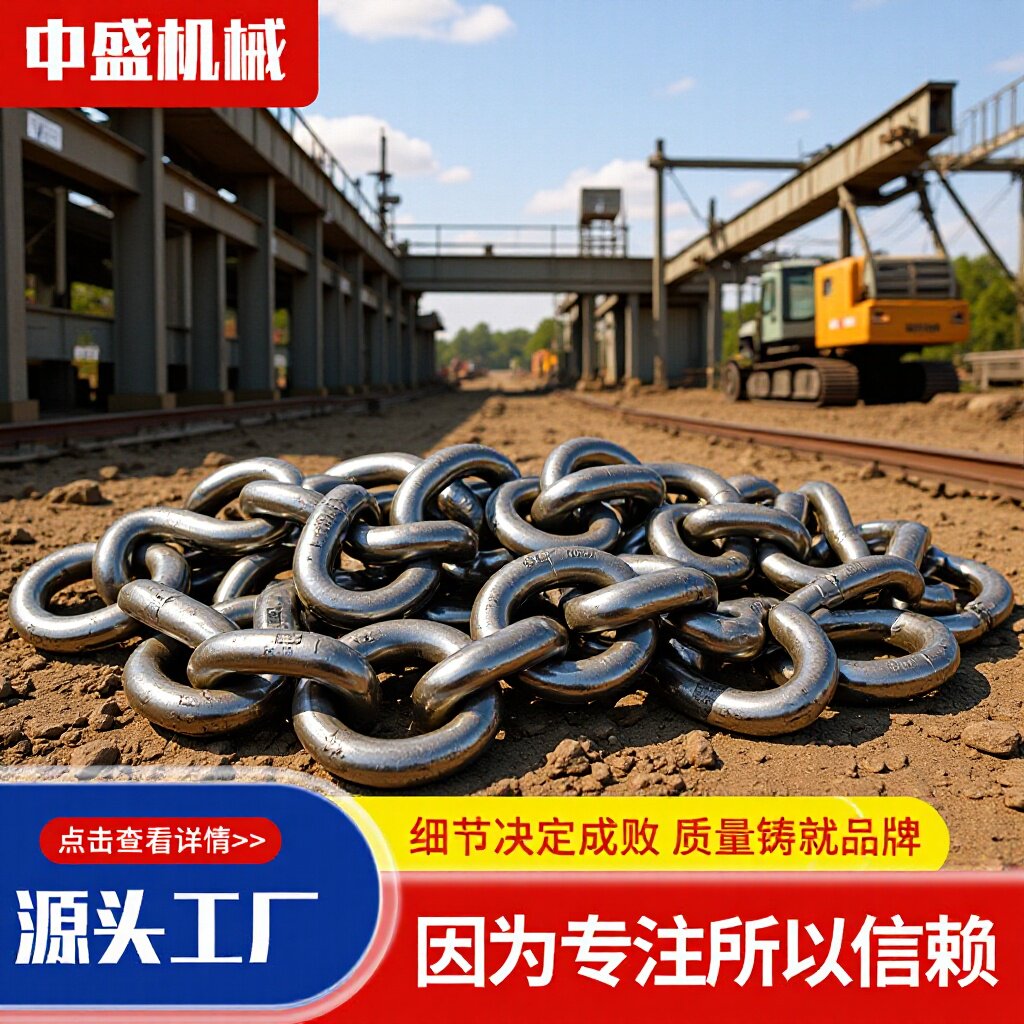 G80锰钢链条 不锈钢链条起重铁链子吊索具吊桥锁链 起重圆环链条