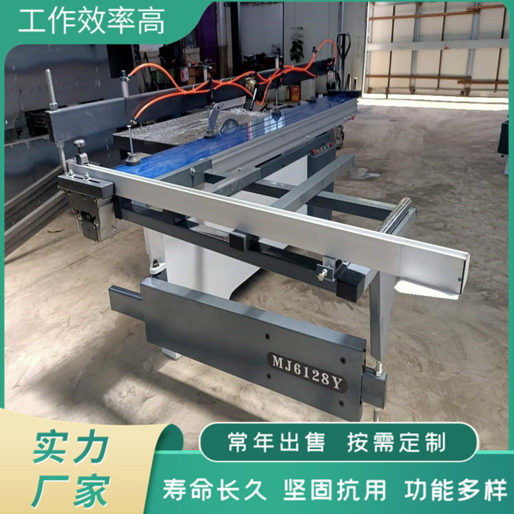 木工机械圆柱导轨精密推台锯数字显示角度双头锯铝型材切割机