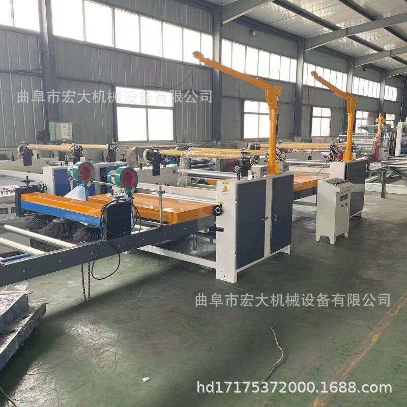 家具厂装饰板覆膜机碳晶板抗击打耐用易上墙装饰板贴面机