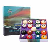 中式 黑八球美式 水晶球16A水晶台球子标准十六彩572大号台球用品