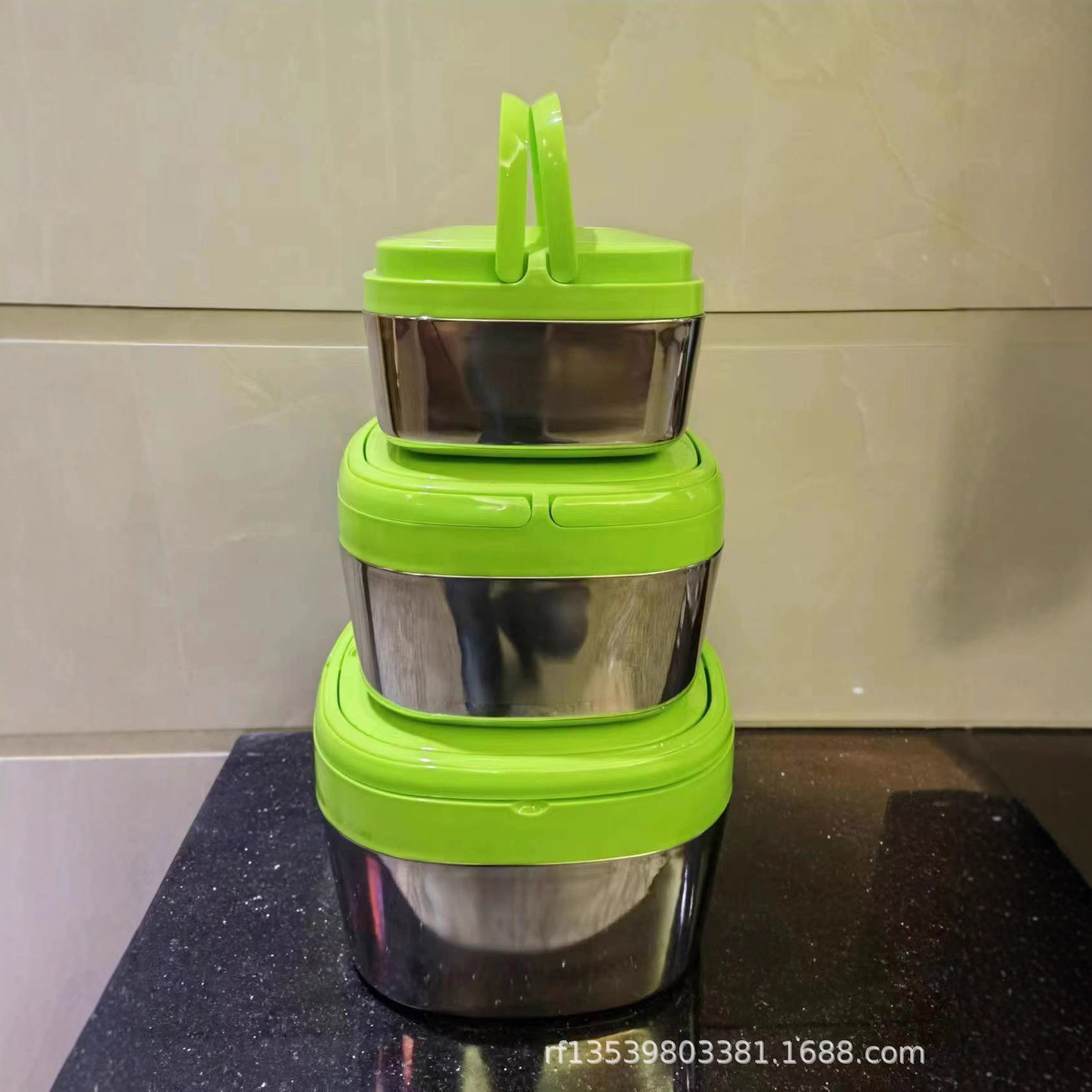 2L-5L-10L外贸3PCS方型 保温盒