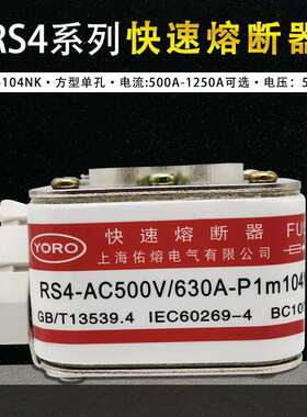 P型快速熔断器RS4500V500A560630A700A800A900A-P1M104NK