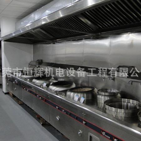 韶关厨房改造商用厨房工程酒店厨房工程风管