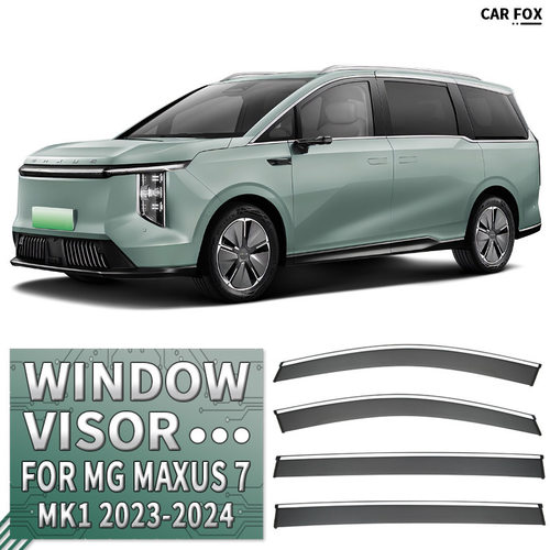 适用于名爵MG Maxus 7  Window visor车窗晴雨挡雨遮阳板雨眉