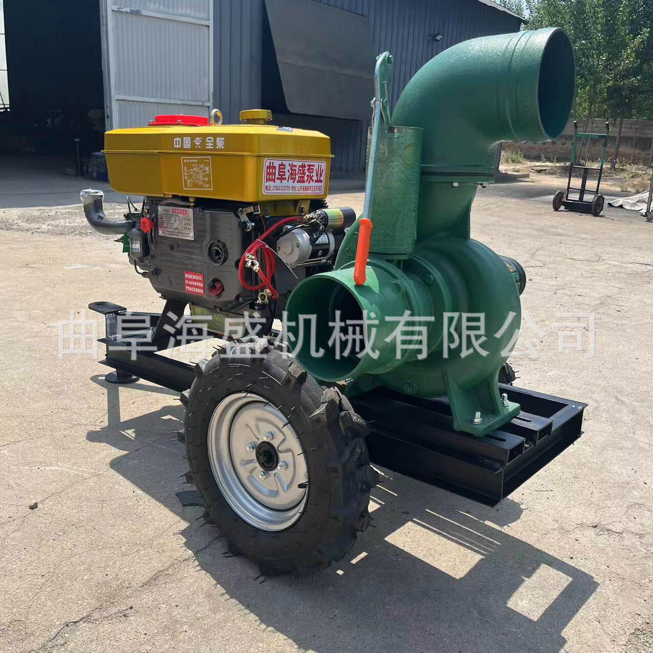 可按需定柴油水泵机组6寸离心泵农用灌溉抽水泵