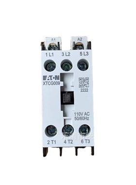 EATON/伊顿 XTCG009B00B2/E2/AO交流接触器9A 24V110V220V50/60HZ