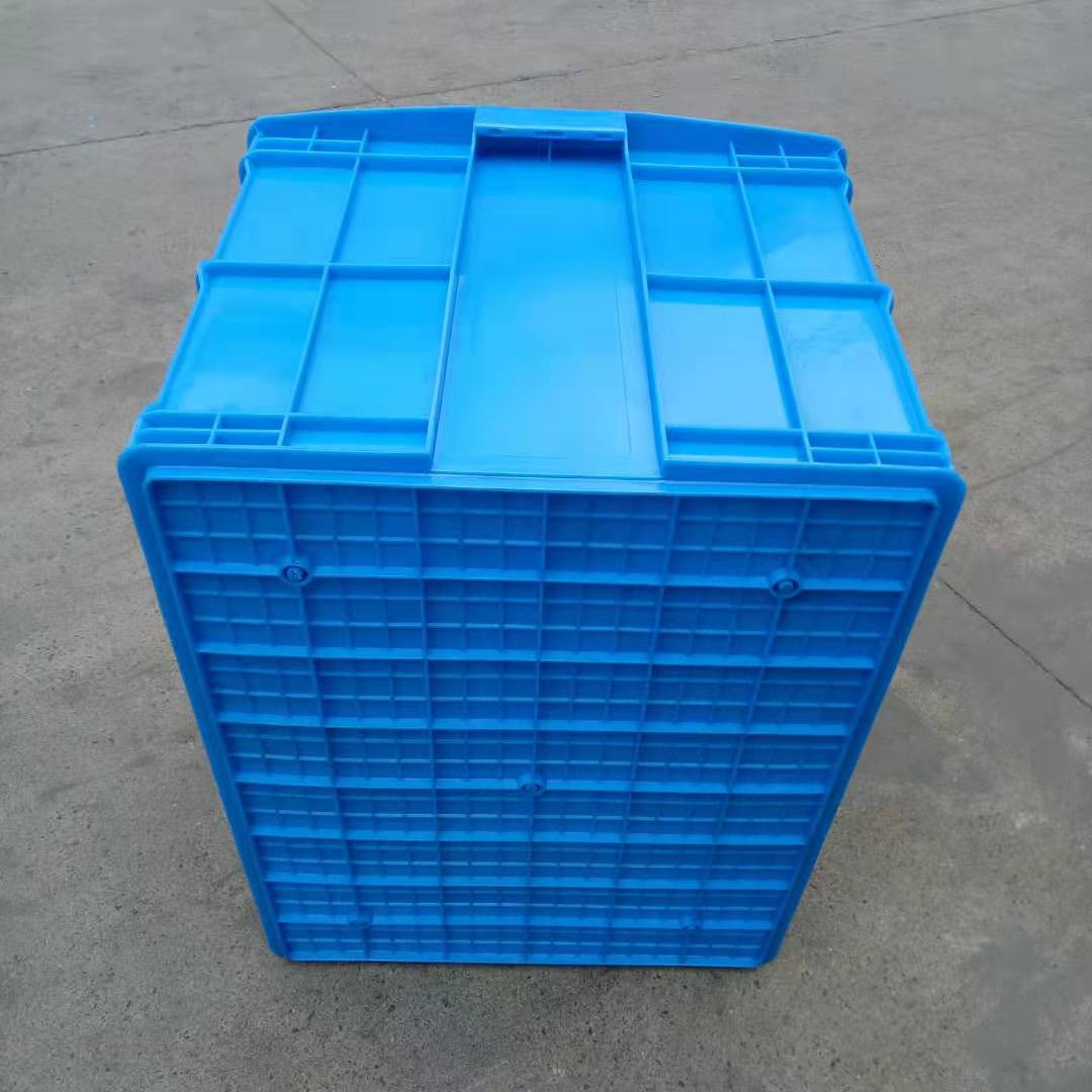 周转箱塑料收纳箱整理蓝色筐中号胶框胶长箱 物流储物箱规格齐全