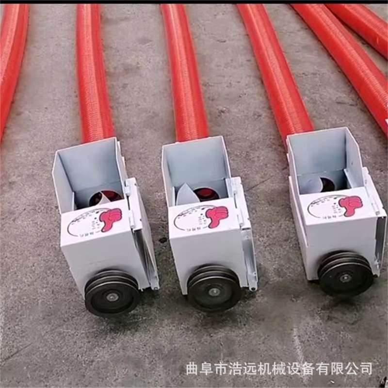 现货中驱动柴油机动力软管抽料机粮库运输玉米上料机抽料机