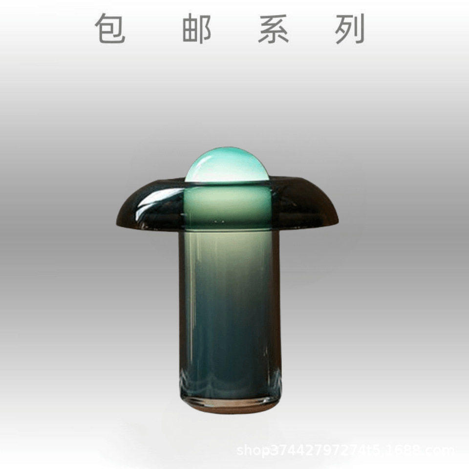 ins风轻奢客厅玻璃设计师现代简约现代北欧装饰灯台灯床头高级感