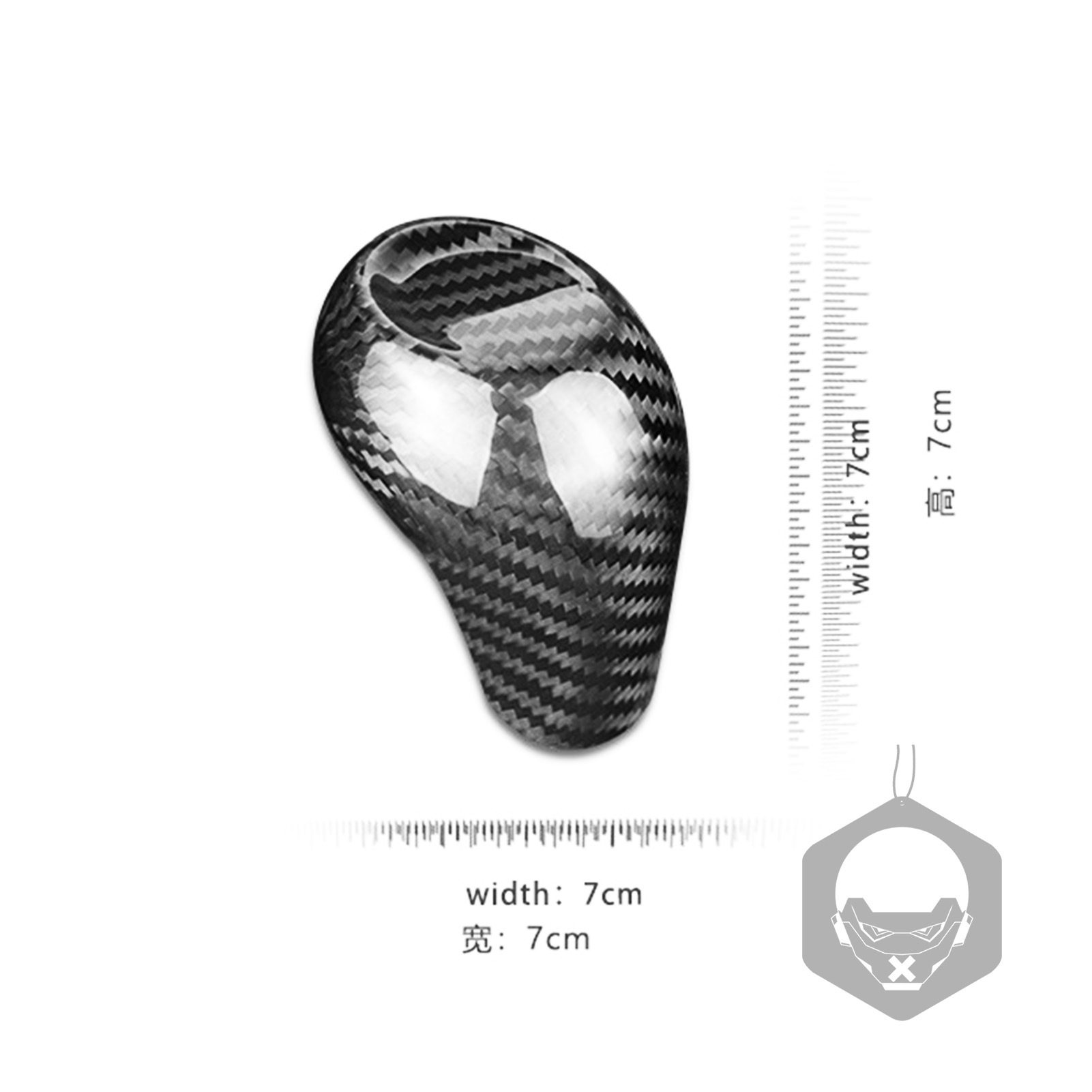 适用于雪佛兰科迈罗排挡档把头装饰盖碳纤维16-22款车内饰改装件
