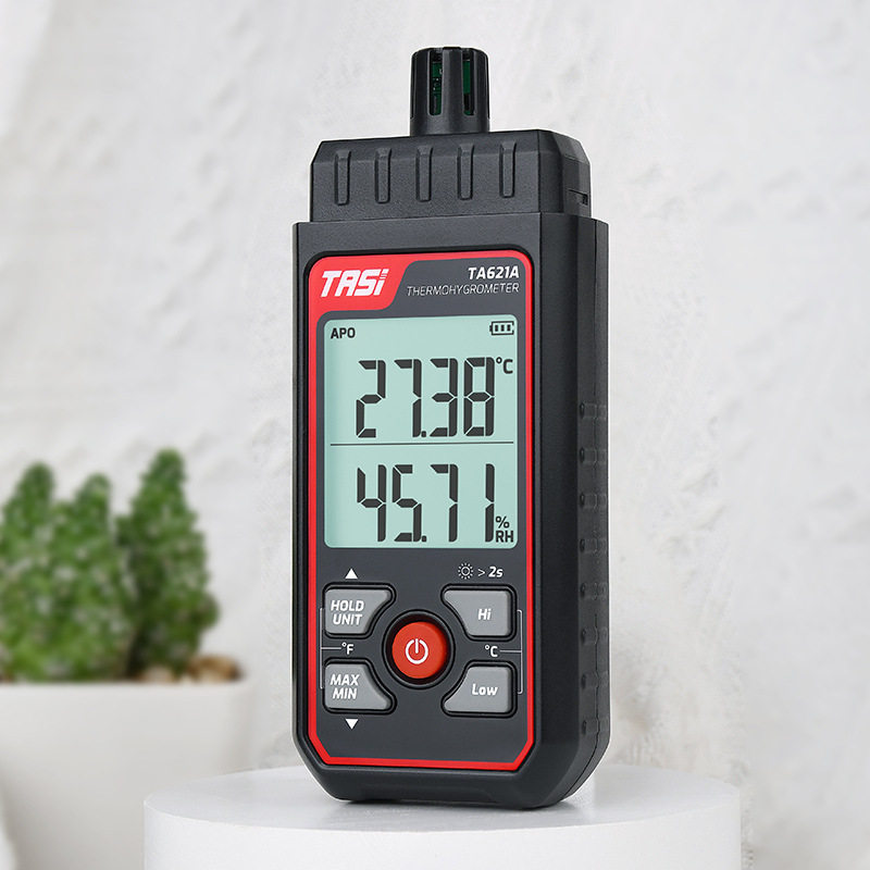 特安斯温湿度计TA621A 数显露点温度计 湿球温度 环境温度湿度表