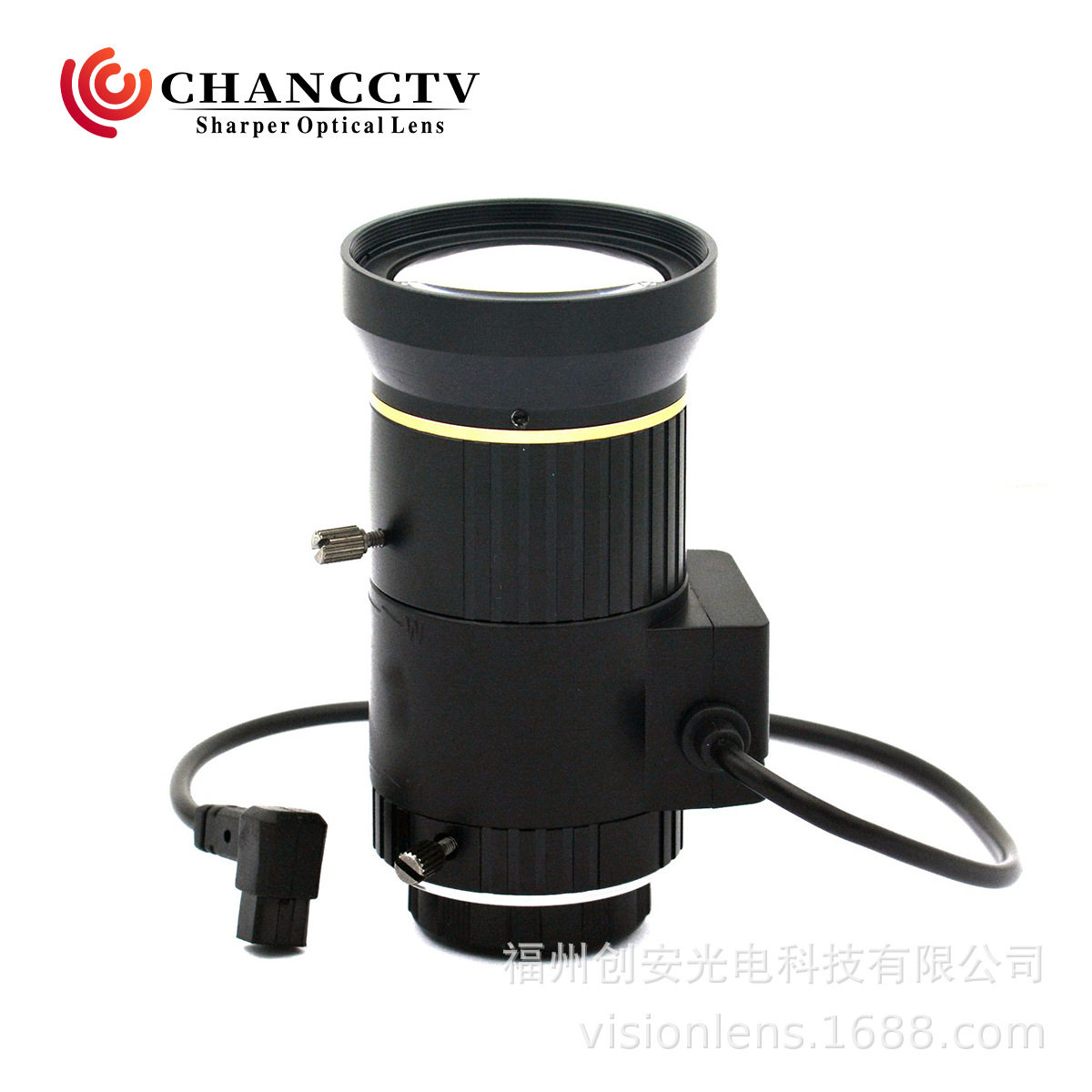 VISIONLENS 安防监控 5-50mm 1/2.5″ F1.4 自动光圈手动变焦镜头