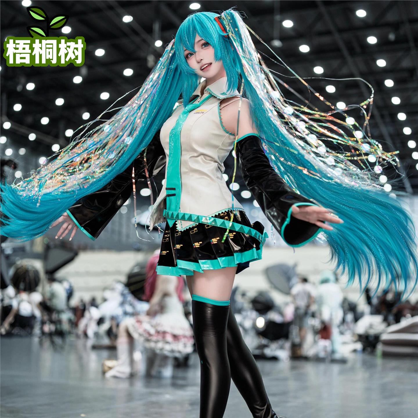 初音cos服V2公式服cospaly全套图片