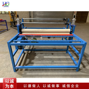 晶钢门茶几玻璃覆膜机 前后瓷砖移门覆膜设备 电动控温铝板贴膜机