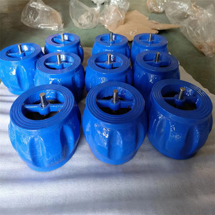 止回阀 DN200 对夹式 对夹连接式 南瓜型止回阀 H71X