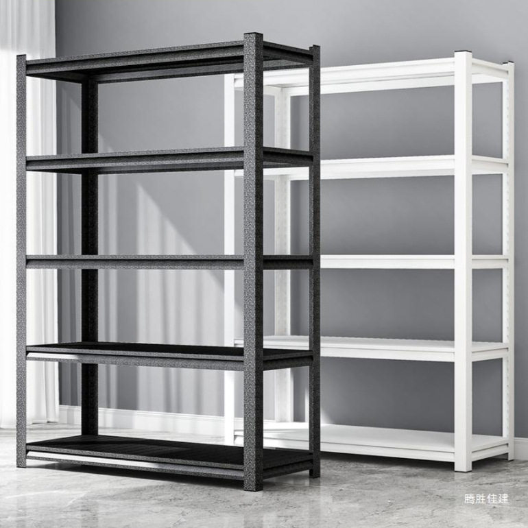 仓库储物架家用货架立柱置物架多层落地阳台地下室杂物收纳铁架子