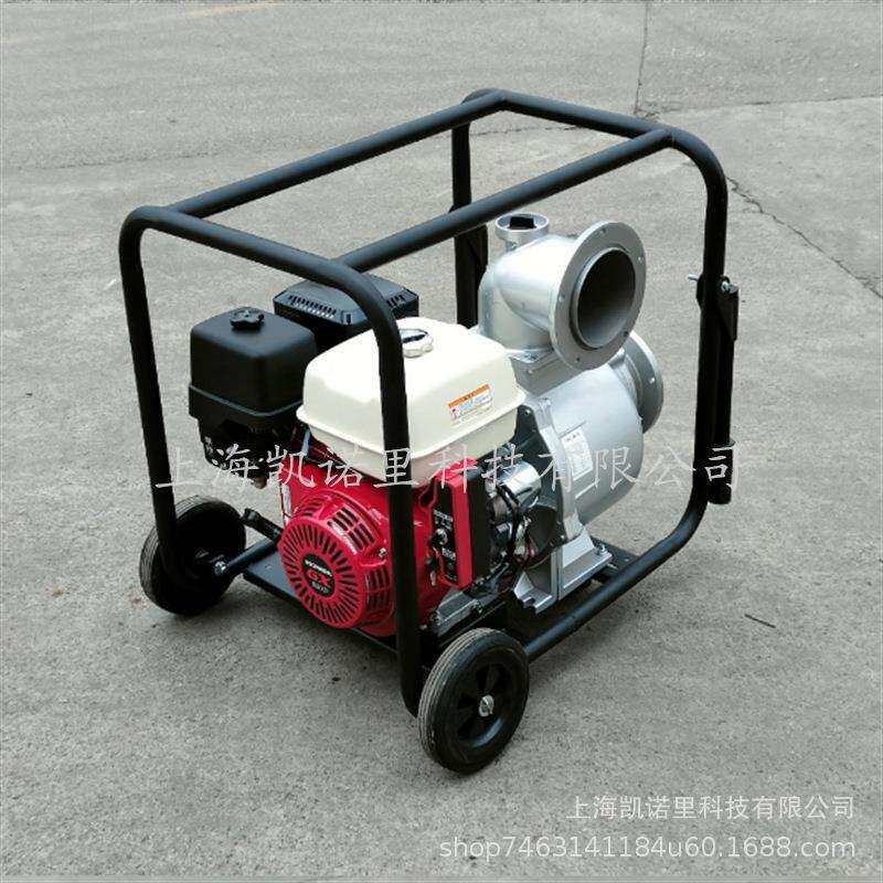 6寸防汛排涝汽油机抽水泵方便携式汽油机排涝水泵GX390发动机