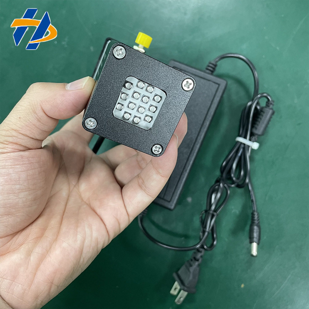 20*20mm手持风冷灯UV灯绿油树脂丝印移印油墨快速干燥固化LED灯