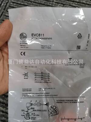 IFM易福门连接器EVC811 EVC810 EVC816