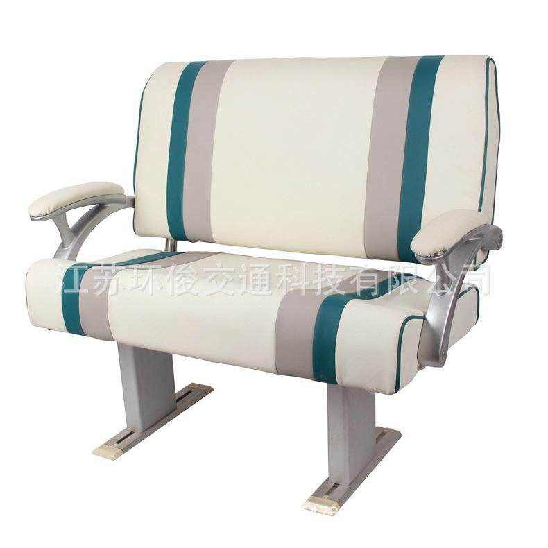 长期提供LT-Y15旋转船用座椅双人船用游艇座椅塑料船用座椅