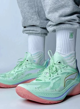 正品音速12篮球鞋网面透气防滑气垫减震耐磨低帮专业实战运动球鞋