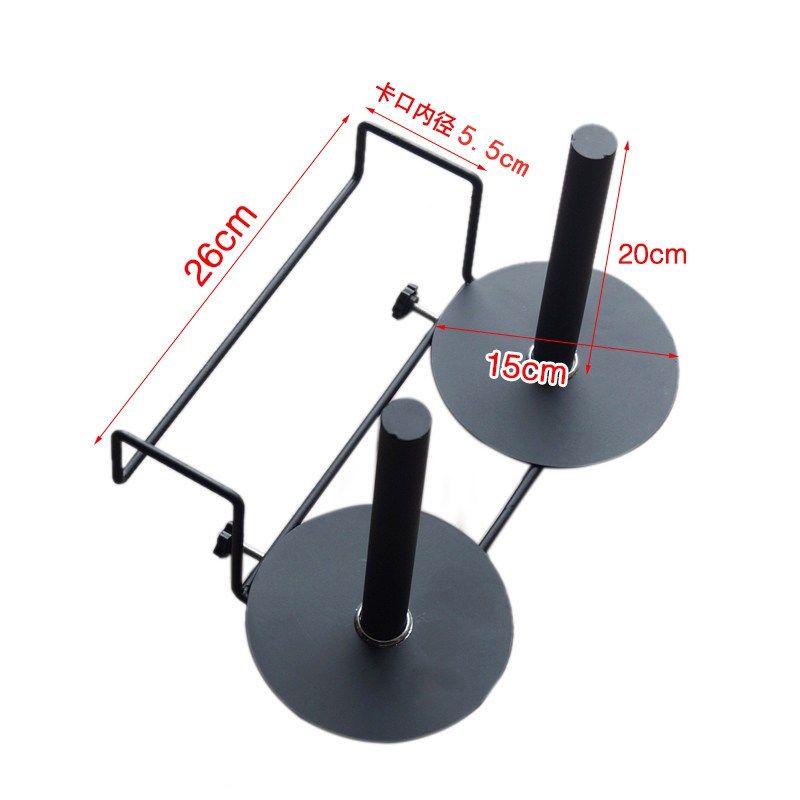 超市免打孔连卷袋支架手撕袋架子不锈钢购物袋支架塑料散称袋子架