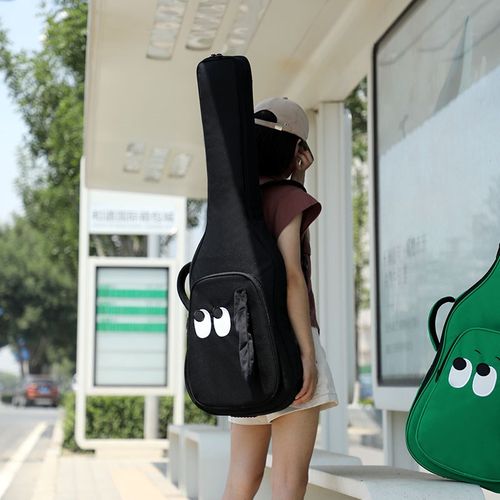 Ranloesa可爱狗狗电吉他包高颜值琴包双肩加厚可提可背个性风背包