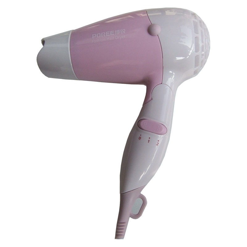 精美3C安全认证1601电吹风吹风机恒温两档折叠好用实惠宿舍专用
