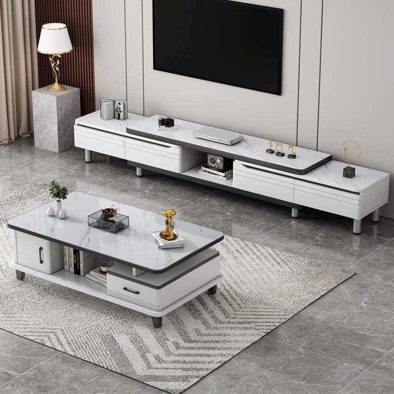 电视柜茶几组合小户型简约桌子小茶桌电视柜子套装家用客厅茶几桌