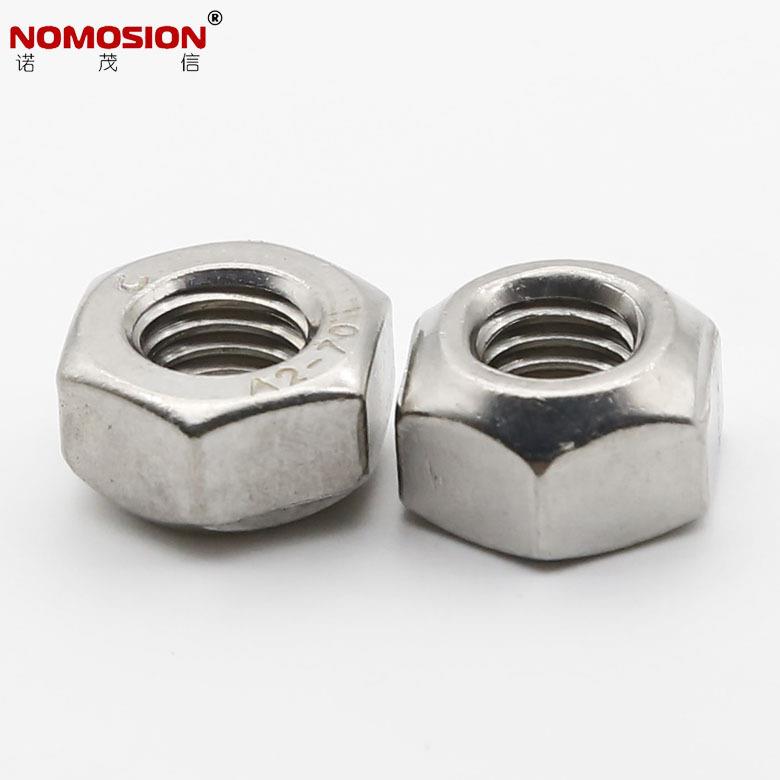 304不锈钢 DIN980 V型，六角锁紧螺母 锁紧 防松螺母/M6~M10