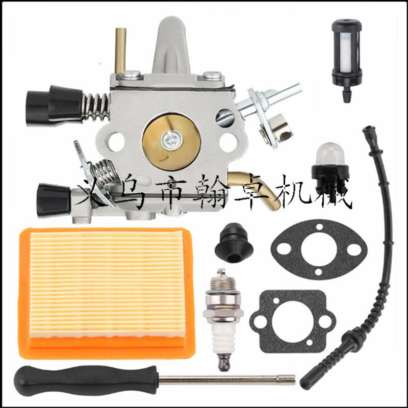 割草机FS120 FS120R FS300 BT120C BT121化油器 空滤器 油管配件