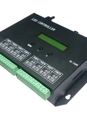 H803SA全彩控制器 DMX512控制器 可连DMX控台同步 led麦爵士