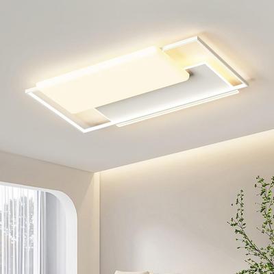 全光谱LED奶油风吸顶灯饰护眼客厅卧室餐厅房间中山灯具现代简约