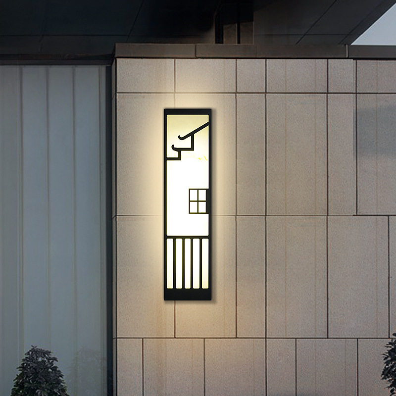 院子户外防水led壁灯阳台露台墙壁灯外墙壁灯别墅室外入户花园灯