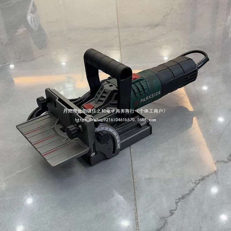 进口多米诺开榫机开榫卯机电动木工开槽机木板装修无缝拼接拼板机