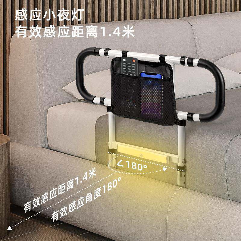 工厂老人用品床边扶手免打孔孕妇起身扶手架病人可折叠床护栏