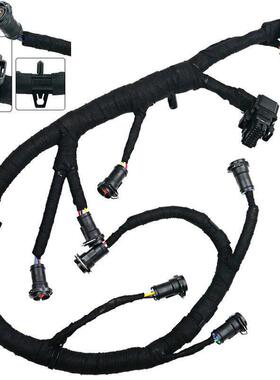 03-07FORDF-250F-3506.0升柴油涡轮增压器的喷油器线束