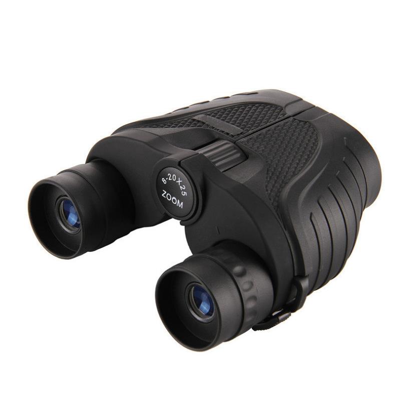 新款8-20X25变倍小保罗高清绿膜变倍双筒拉远近望远镜小巧便携
